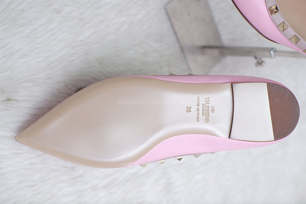 BRAND NEW VALENTINO BALLERINA PINK
