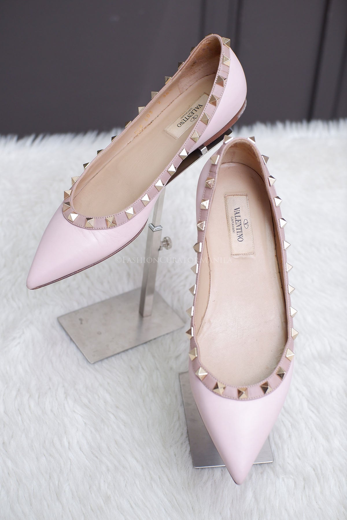 USED VALENTINO BALLERINA PINK
