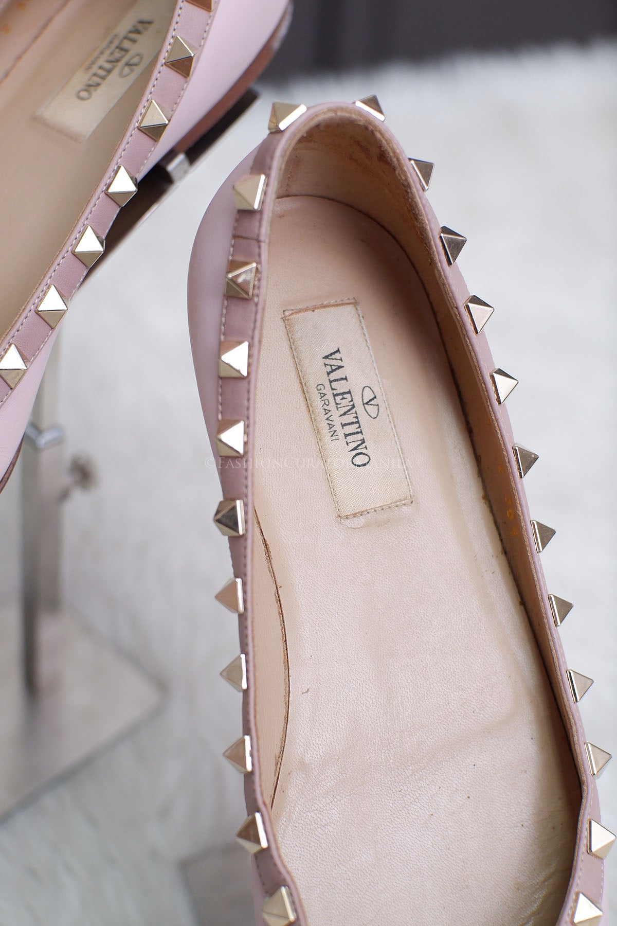 USED VALENTINO BALLERINA PINK
