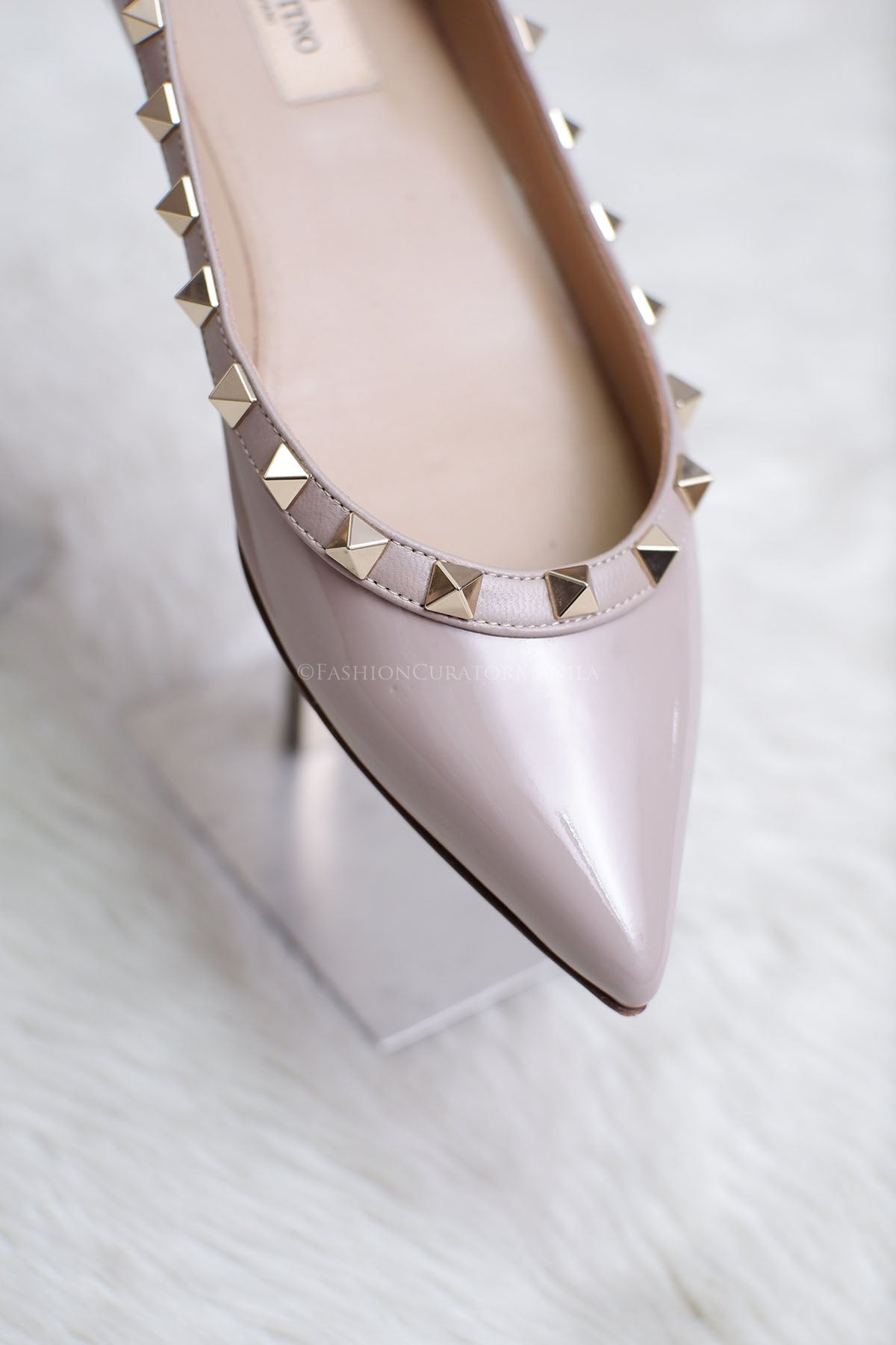 31 PRE-OWNED BALLERINA PATENT BLUSH