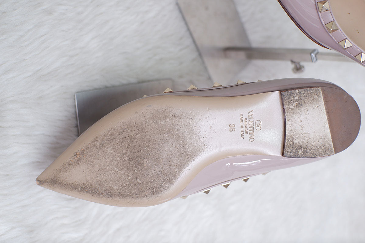 31 PRE-OWNED BALLERINA PATENT BLUSH
