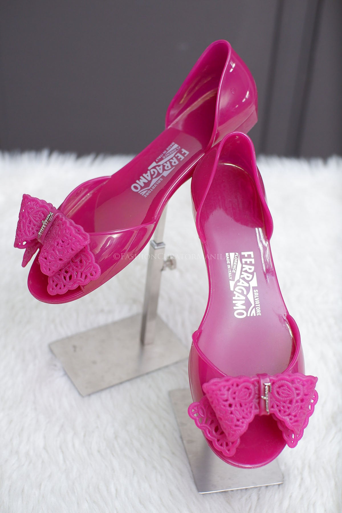 PRE-OWNED SALVATORE FERRAGAMO PREITA VIOLET