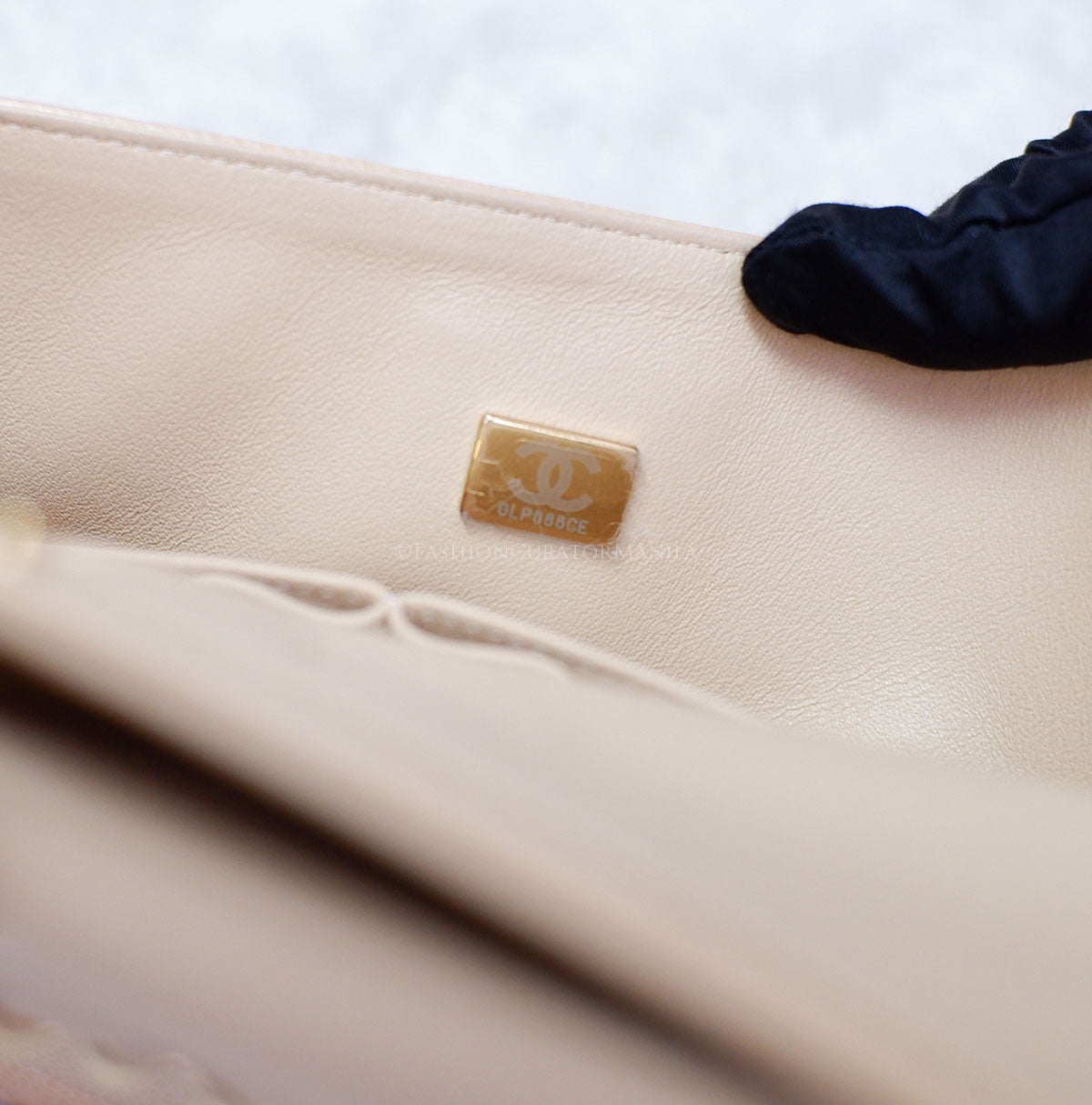 BRAND NEW CHANEL MEDIUM DOUBLE FLAP BEIGE GHW MICROCHIP