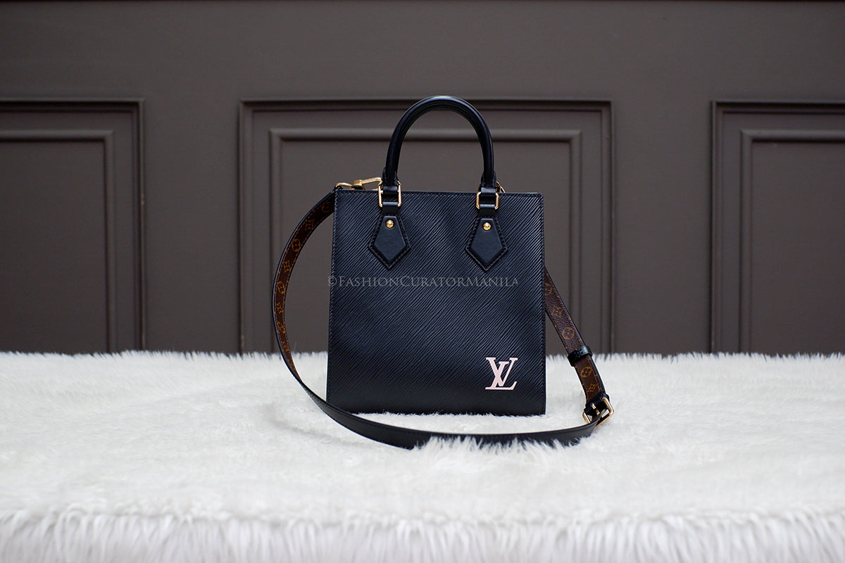 BRAND NEW LOUIS VUITTON SAC FLAT EPI BLACK