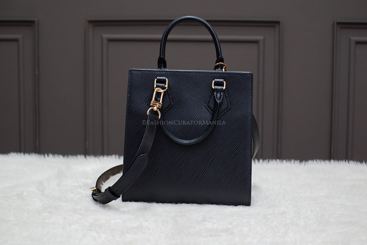 BRAND NEW LOUIS VUITTON SAC FLAT EPI BLACK