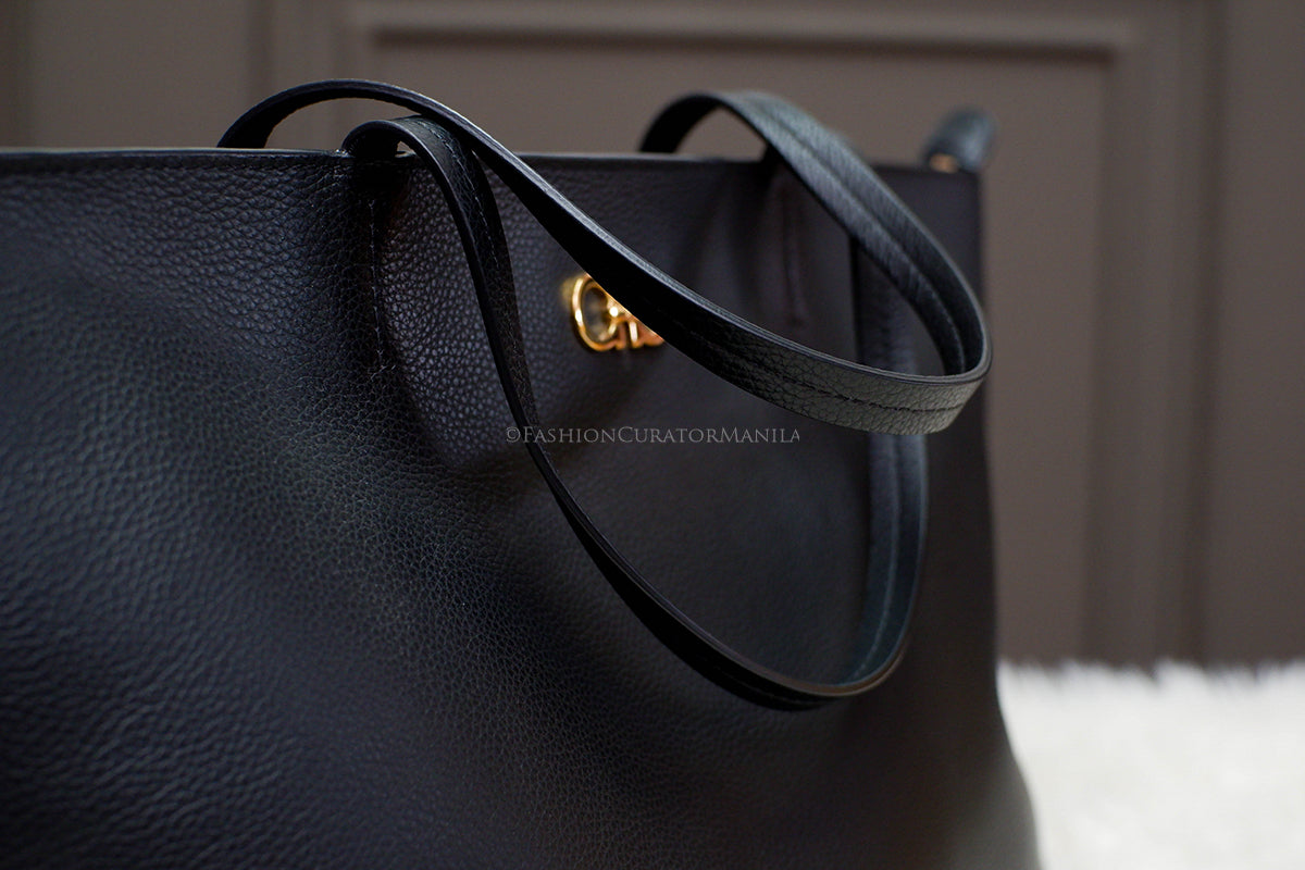 BRAND NEW SALVATORE FERRAGAMO MEDIUM TOTE BLACK
