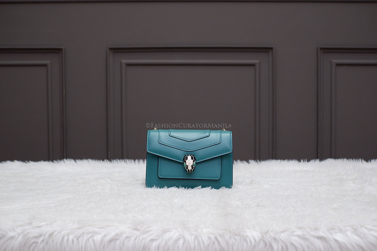 LIKE NEW BULGARI SERPENTI FOREVER CALF