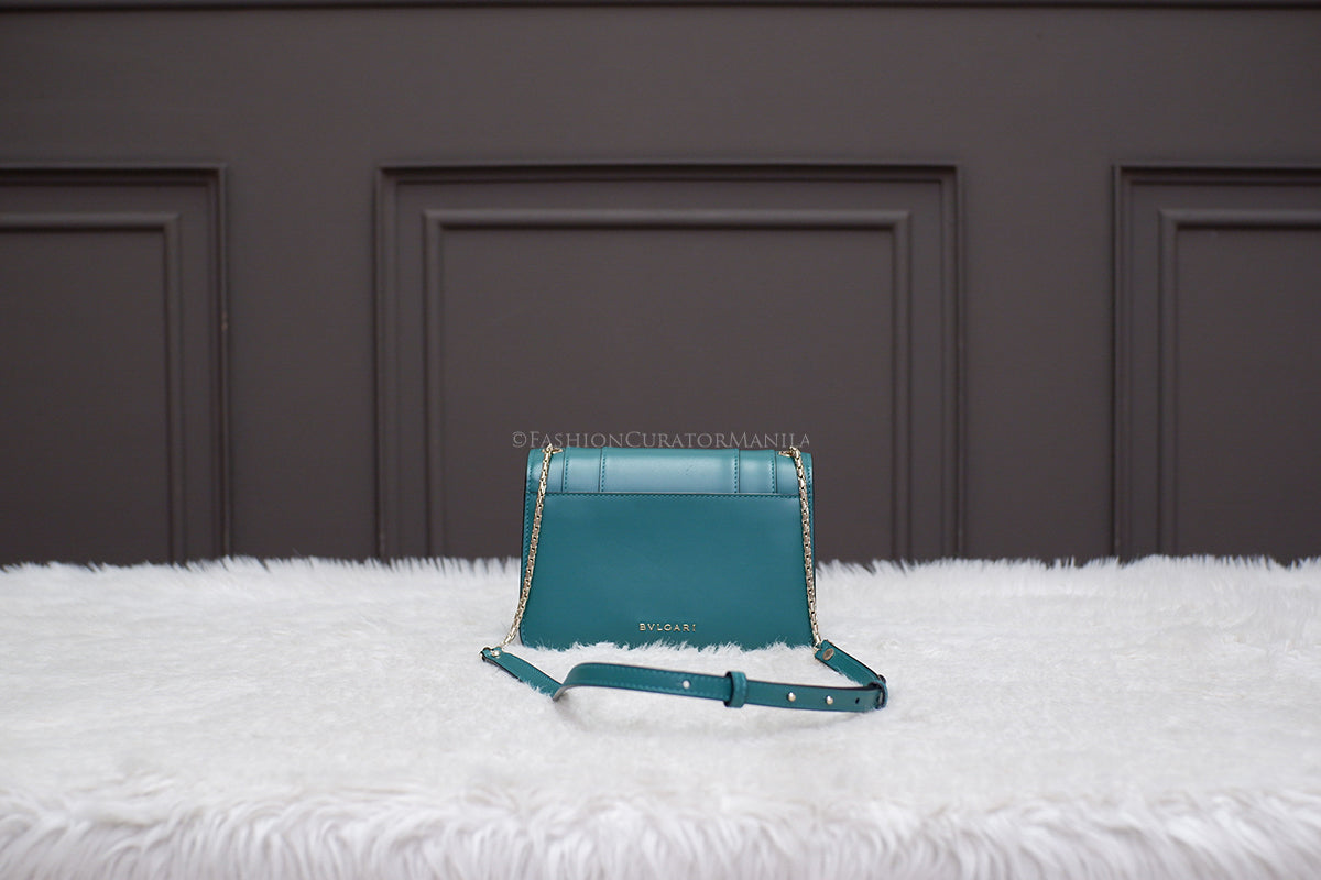 LIKE NEW BULGARI SERPENTI FOREVER CALF