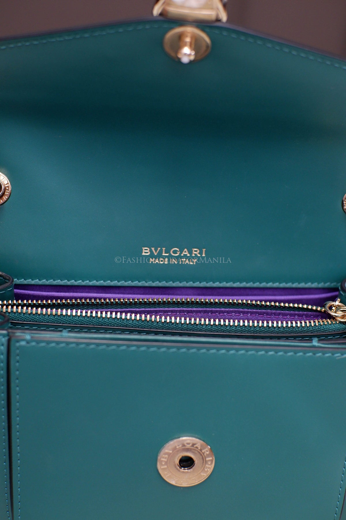 LIKE NEW BULGARI SERPENTI FOREVER CALF