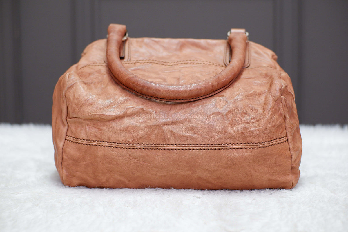LIKE NEW GIVENCHY SMALL PANDORA TOP HANDLE SLING BEIGE