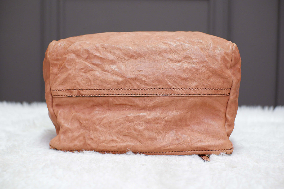LIKE NEW GIVENCHY SMALL PANDORA TOP HANDLE SLING BEIGE