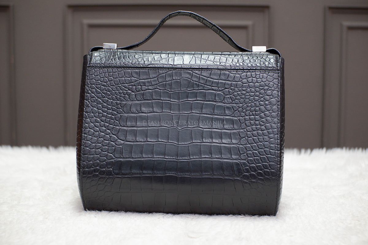 PRE-OWNED GIVENCHY MEDIUM PANDORA BOX BLACK
