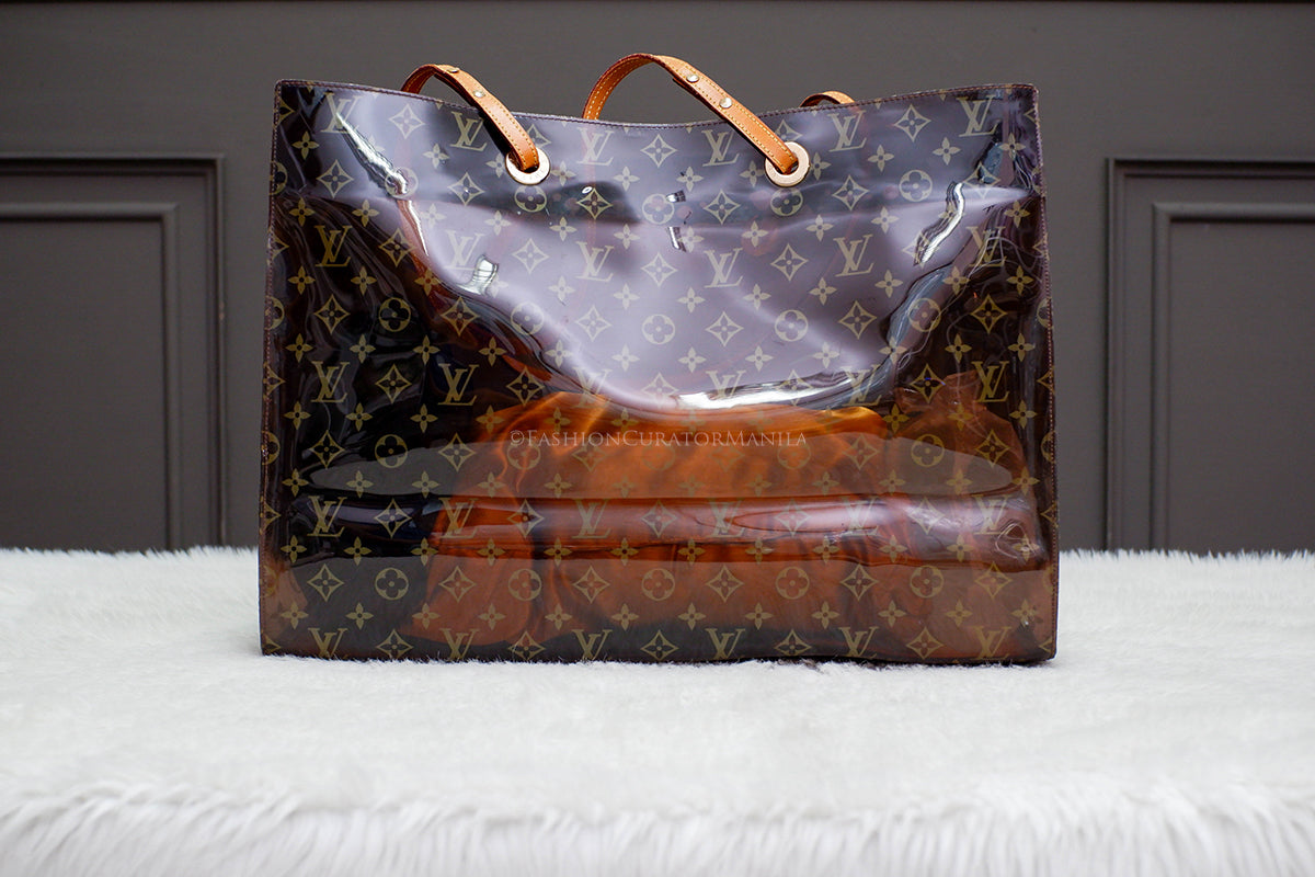 PRE-OWNED LOUIS VUITTON AMBRE SAC CABAS GM