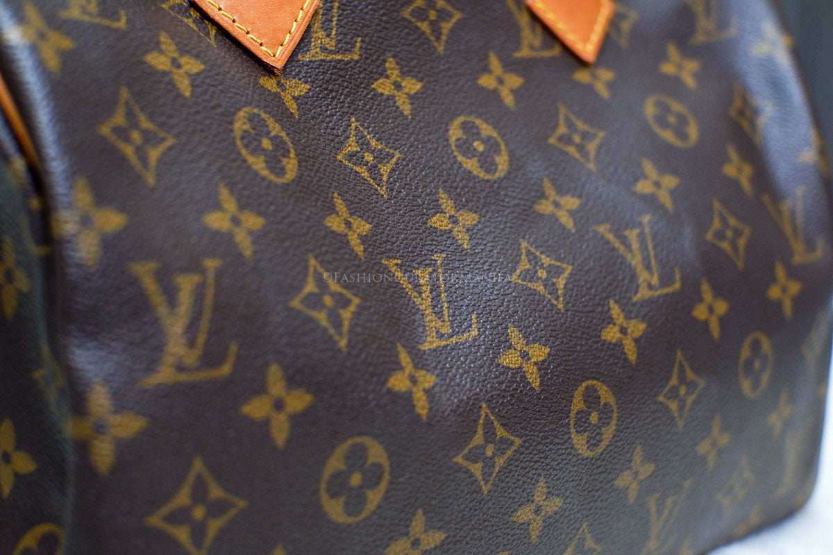 PRE-OWNED LOUIS VUITTON SPEEDY 30 REVERSE MONOGRAM TOPHANDLE