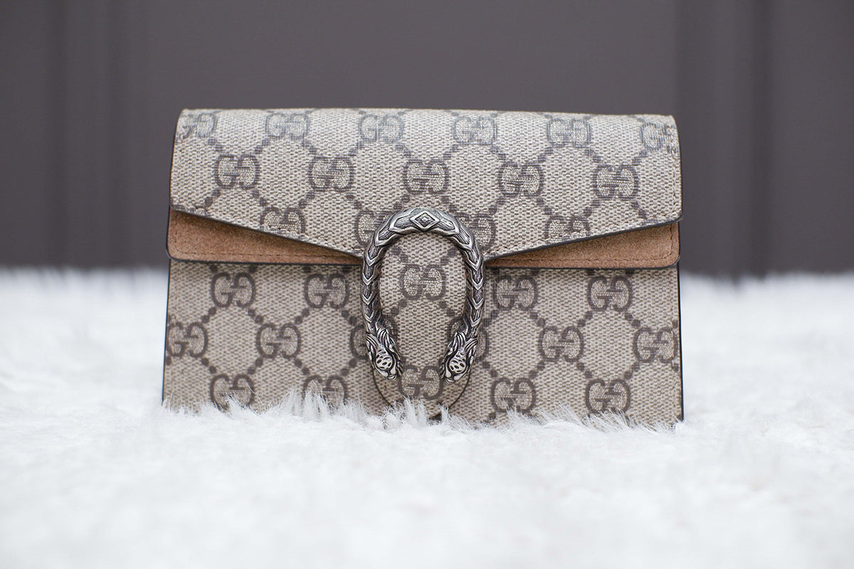 UNUSED GUCCI MINI DIONYSUS GG SUPREME