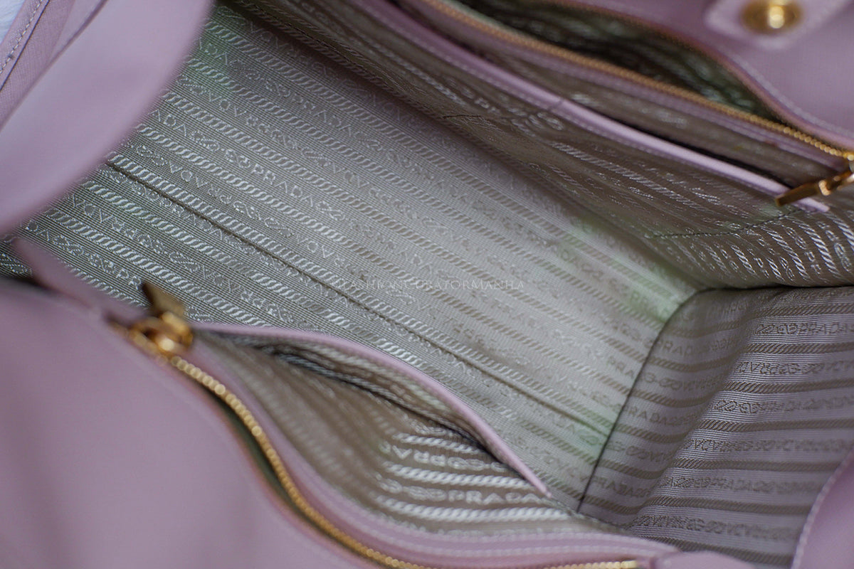 UNUSED PRADA SAFFIANO LUX LIGHT PINK