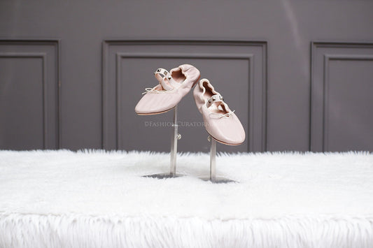 UNUSED VALENTINO BALLERINA LEATHER NUDE