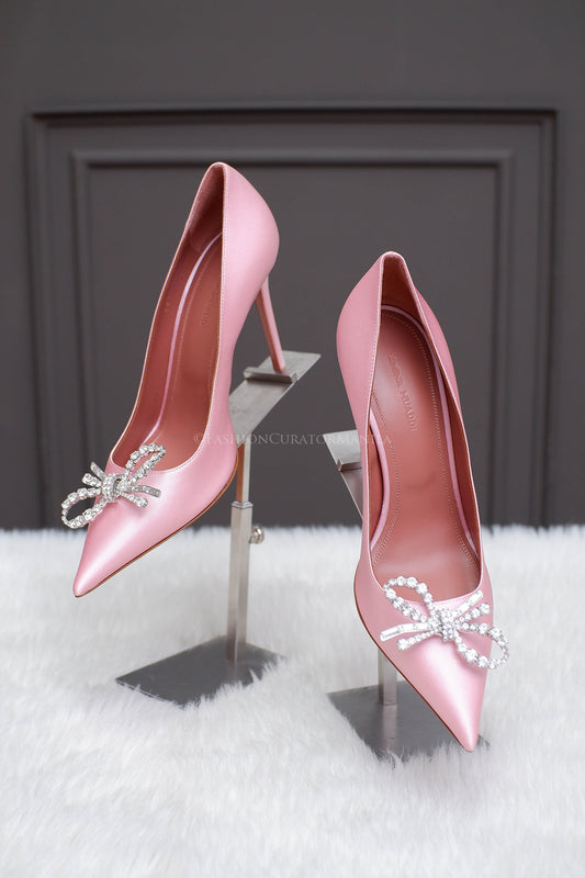 BRAND NEW AMINA MUADDI ROSIE PUMP PINK