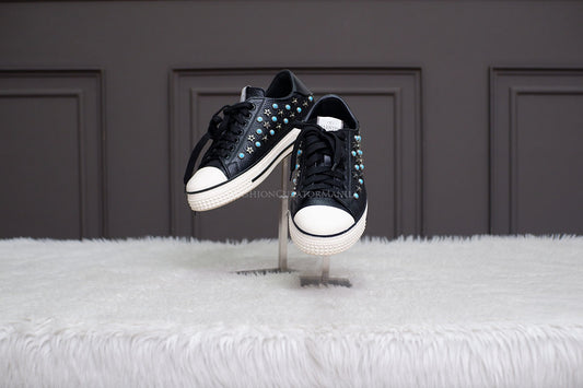 PRE-OWNED VALENTINO SNEAKERS BLACK