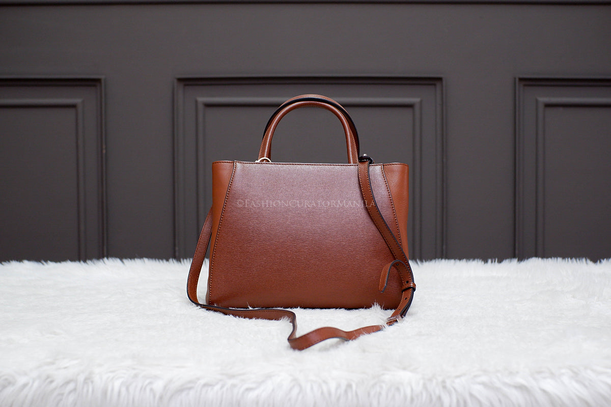 BRAND NEW FENDI PETITE 2JOURS BROWN
