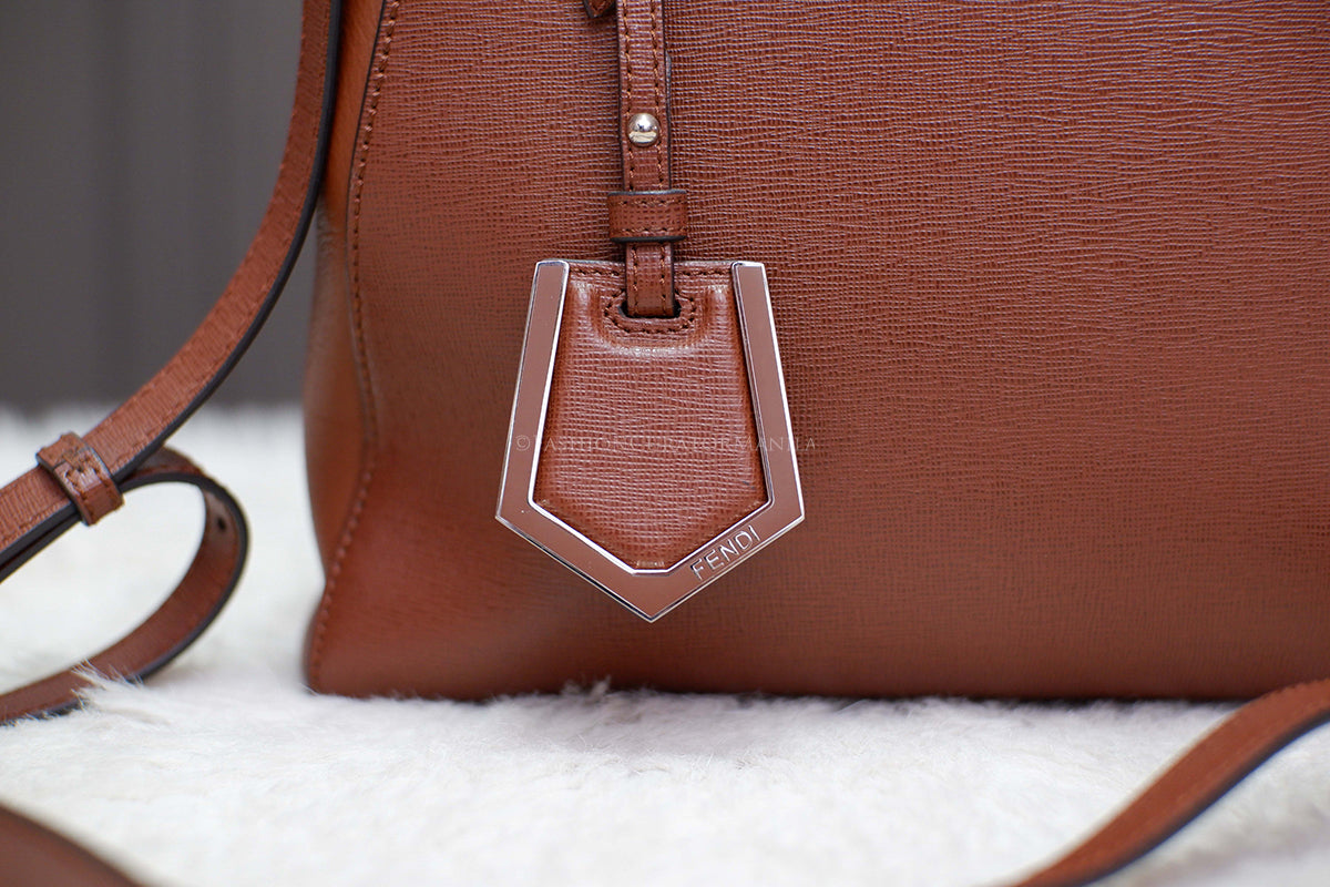 BRAND NEW FENDI PETITE 2JOURS BROWN