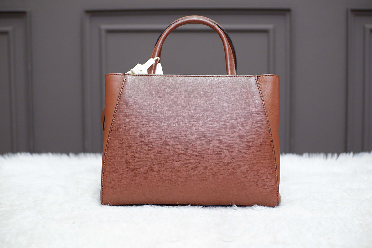 BRAND NEW FENDI PETITE 2JOURS BROWN