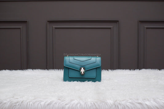 LIKE NEW BULGARI SERPENTI FOREVER CALF