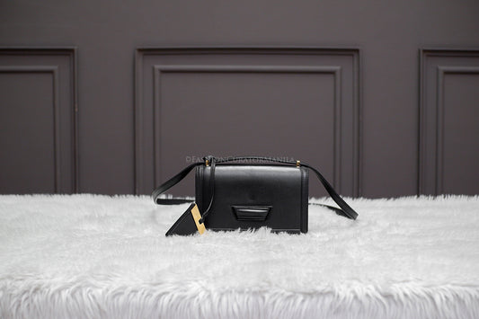 PRE-OWNED LOEWE SMALL BARCELONA SLING BLACK