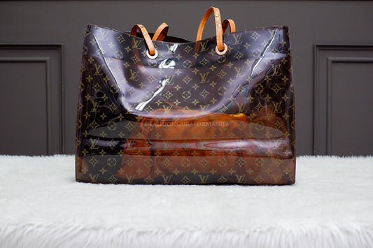PRE-OWNED LOUIS VUITTON AMBRE SAC CABAS GM