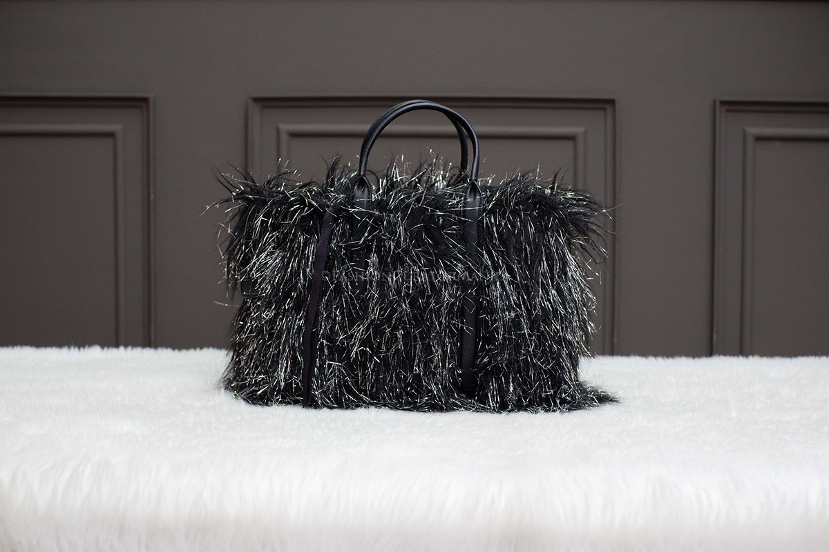 UNUSED MARC JACOBS THE CREATURE TOTE BAG BLACK
