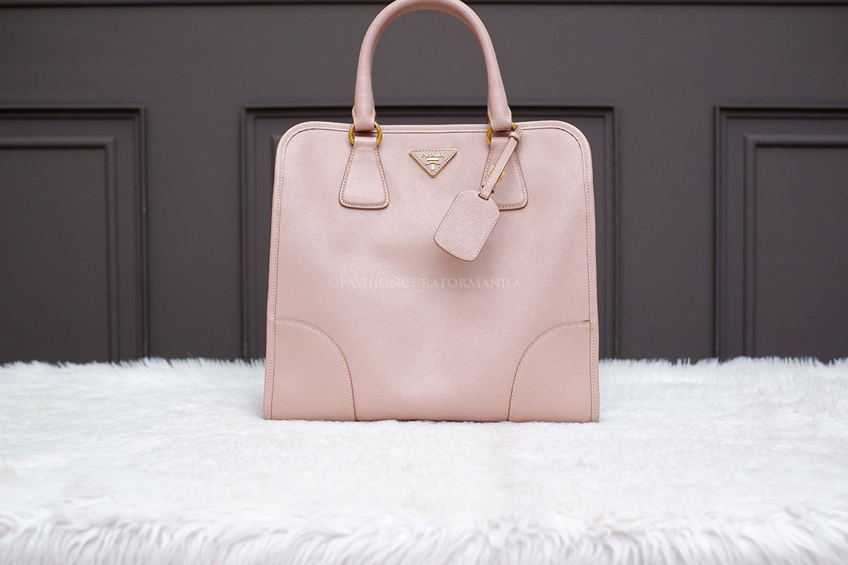 UNUSED PRADA SAFFIANO LUX LIGHT PINK
