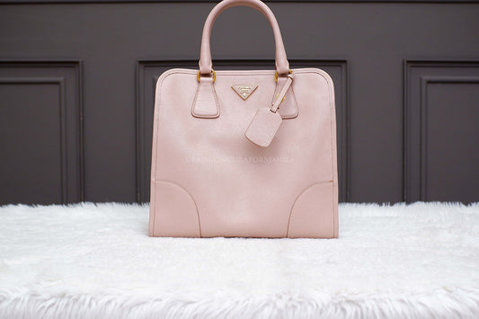 UNUSED PRADA SAFFIANO LUX LIGHT PINK