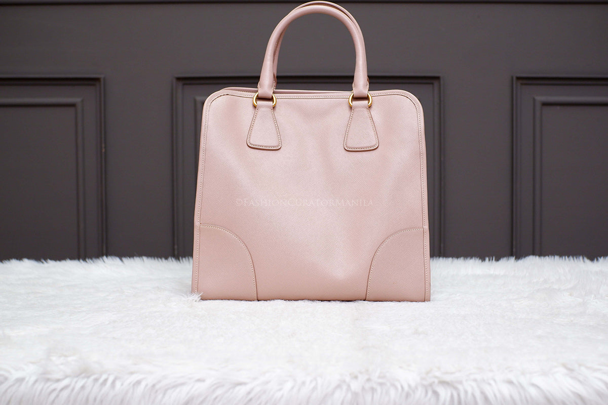 UNUSED PRADA SAFFIANO LUX LIGHT PINK
